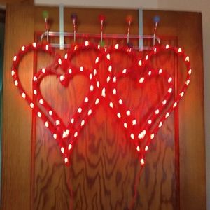 Double Heart Lights 2 pc Set